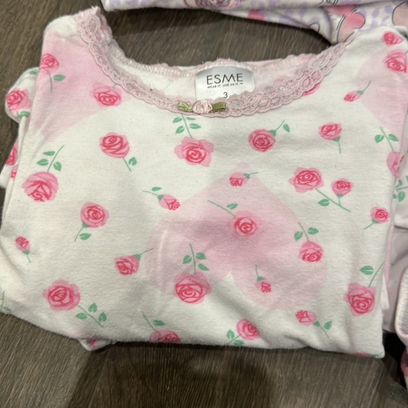 Bundle of 4 sets of Esme pajamas - Picture 4 of 5